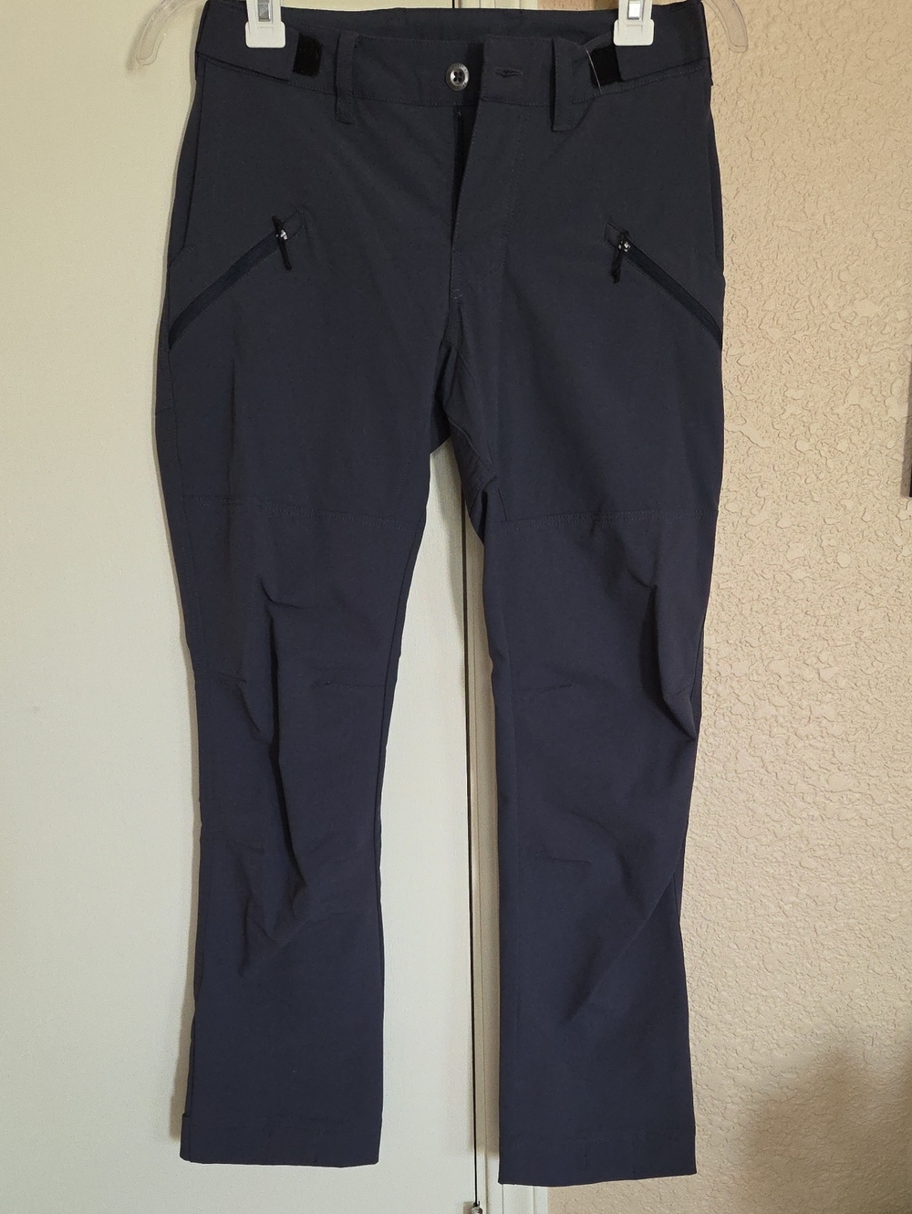 Patagonia Grey Women's Cargo Pants with Zip Thigh Pockets